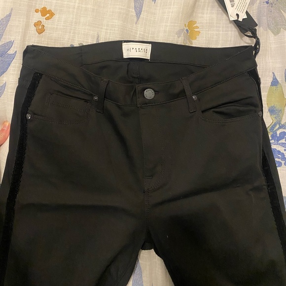 Parker Smith black denim ankle pants - Picture 2 of 6
